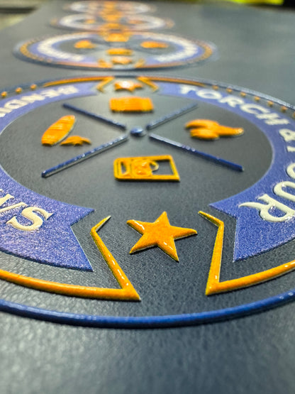 Custom 3D UV Printed Patches