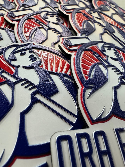 Custom 3D UV Printed Patches