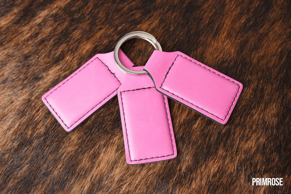 Leatherette Keychains