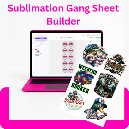 Custom UV DTF  Gang Sheet Builder